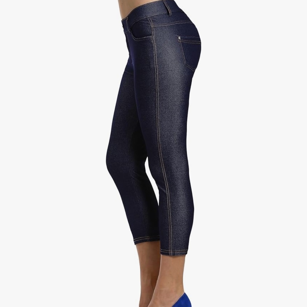 Capri Jeans with Stretch